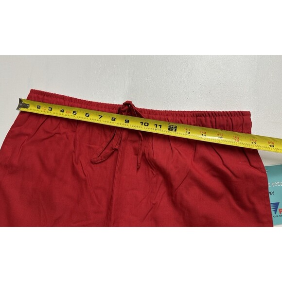 Expo V Neck women size small nurse medical uniform pants and top red - Picture 7 of 11